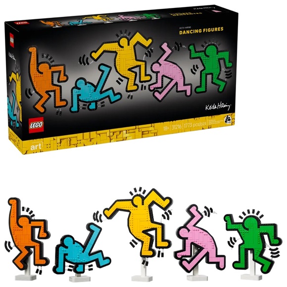 Lego Other - LEGO Keith Haring Dancing Figures Set